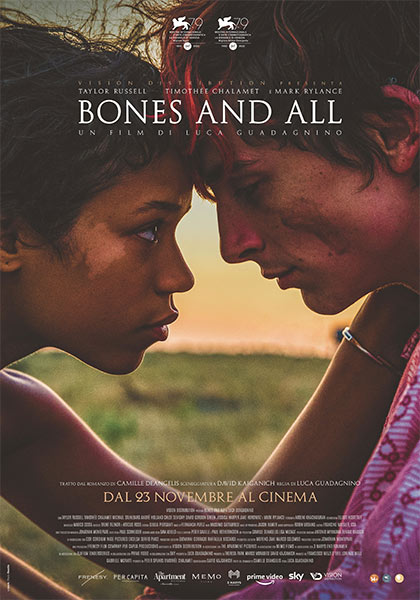 bones and all regia:luca guadagnino cast:taylor russell